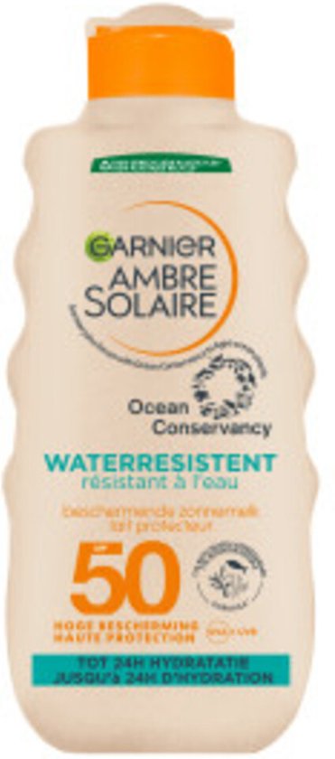 Garnier Ambre Solaire Waterresistente Zonnebrand Melk
