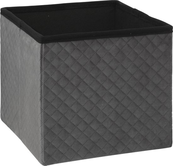 Atmosphera Hocker 'Living' – Elfenbeinweiß, Samtbezug, Metallfuß, Ø34 X H40 Cm