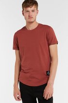 T-shirt Calvin Klein - Tile de terre cuite - Taille S - Coton biologique