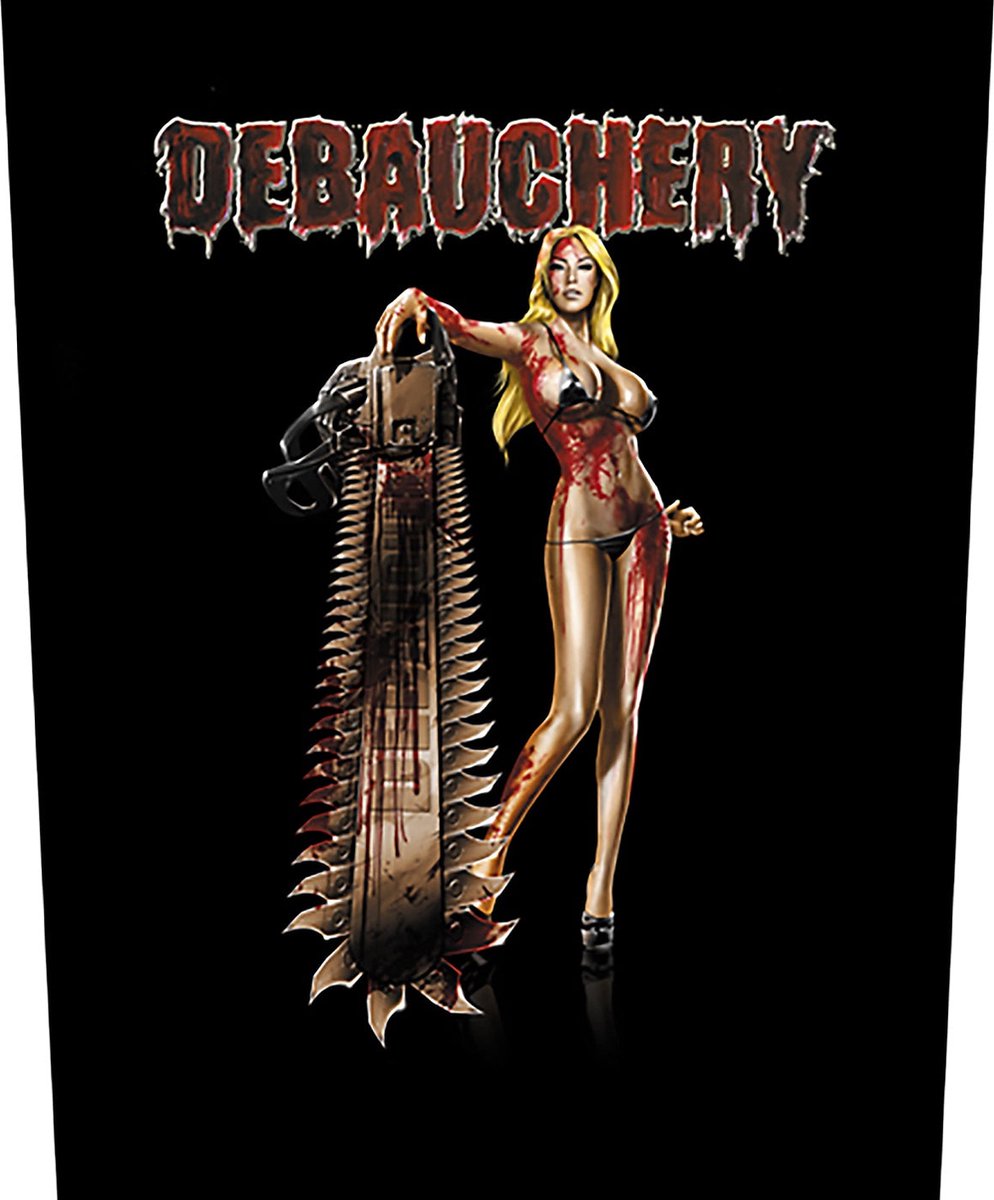 Debauchery Todesmetall Kriegsmachine - Officieel gelicenseerde rugpatch