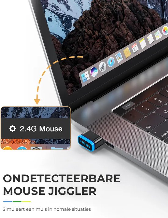 1/2/4 stks Muis Jiggler Niet-detecteerbare USB Mouse Mover
