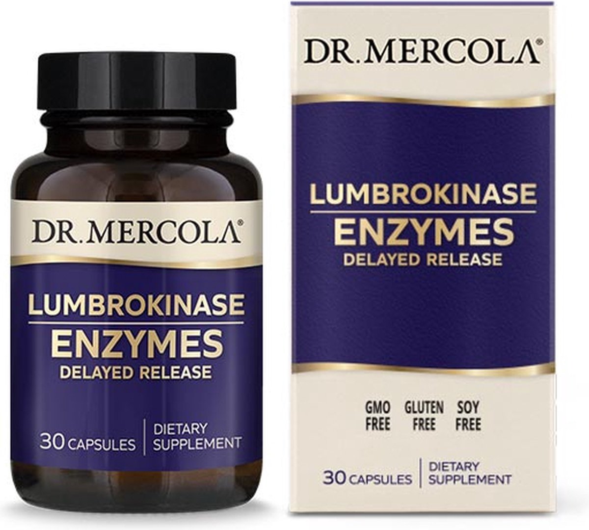 Goedkoopste Dr. Mercola - Lumbrokinase Enzymes - 30 capsules
