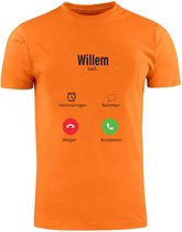 Willem appelle le T-shirt Oranje | Fête du Roi | Willem Alexandre | Roi | Unisexe