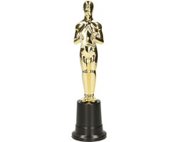 Foto: Gouden filmster oscar beeldje 22 cm