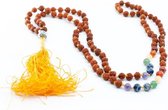 Rudraksha Chakra Edelstenen Buddha Mala – 108 kralen