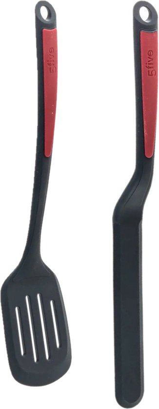5Five Ustensiles de cuisine cuisson spatule / spatule - set 2x