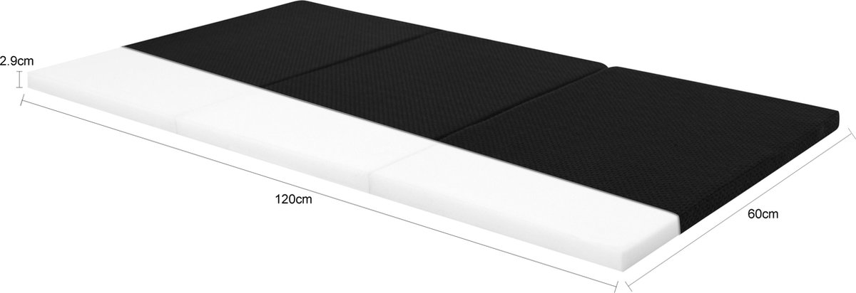 Bebies Bebies First Campingbed Matras Opvouwbaar 60x120 c - afbeelding 5
