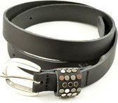 Kidzzbelts Meisjesriem 1711 - Zwart - 85 cm
