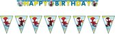 Spidey & Friends - Spiderman - Slingerpakket - Kinderfeest - Voordeel set - Vlaggenlijn - Happy birthday slinger.