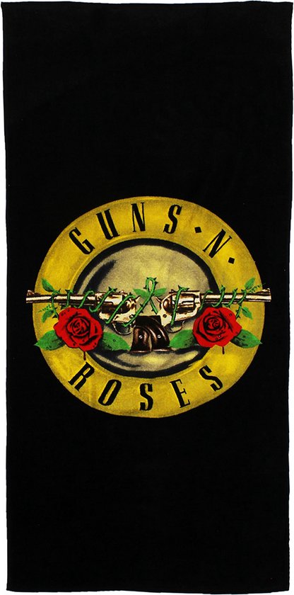 Guns N' Roses Band Logo Badlaken Strandlaken 70x140cm - Officiële Merchandise