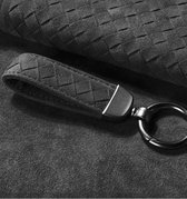 Luxe sleutelhanger Keychain Alcantara zwarte Luxe cadeau