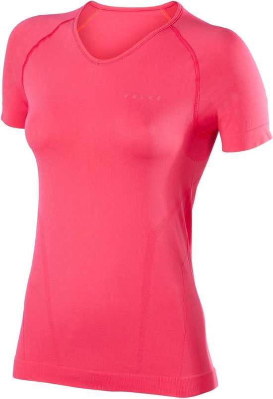 FALKE Warm Dames Shortsleeved Shirt Comfort 39112 - Roze 8564 Dames - S