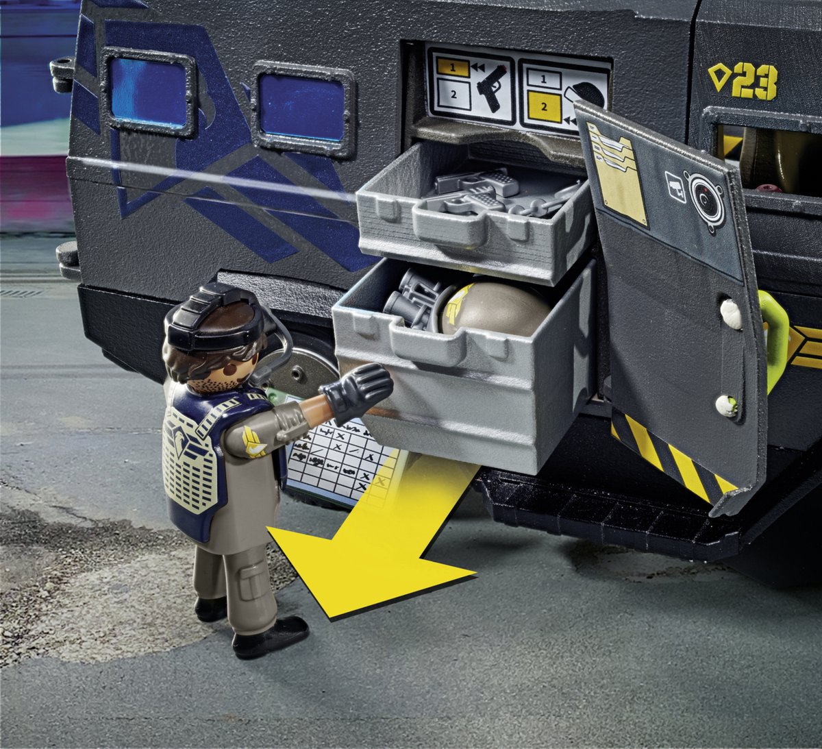 PLAYMOBIL City Action SE-terreinwagen - 71144 — afbeelding 5