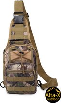 Alta-X - Tactical schoudertas Hoge kwaliteit - Tactical Crossbody Sling Bag - Crossbody bag -tas Forrest print