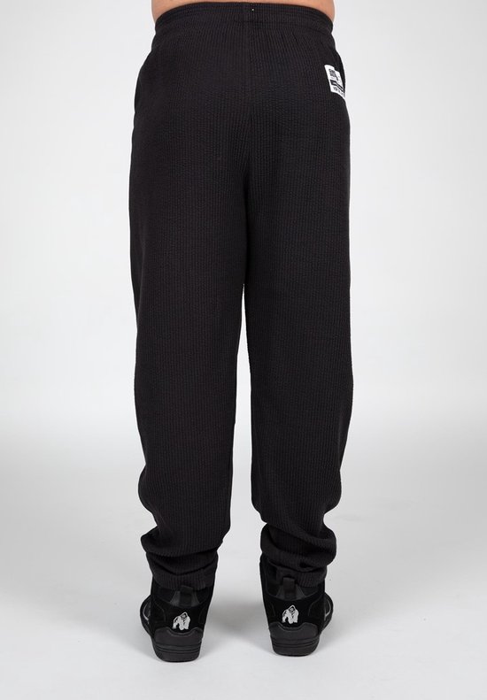 Gorilla Wear Augustine Old School Trainingsbroek - Zwart / Rood - 4XL/5XL van Gorilla Wear — afbeelding 3