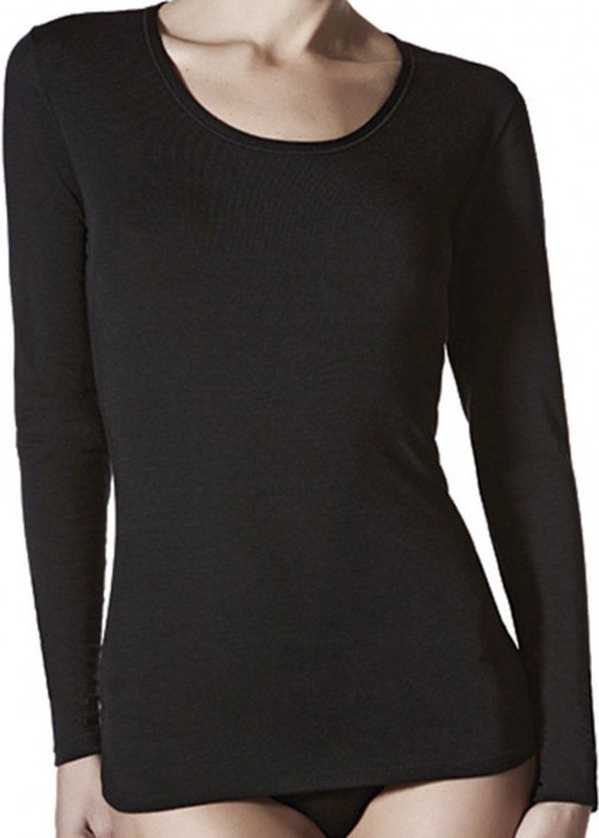 Janira Thermo Camiseta ML Zwart M