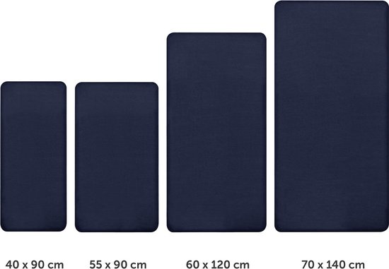 Jollein Jersey Oatmeal 60 x 120 cm Ledikant Hoeslaken