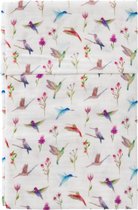 Cottonbaby Wieglaken - Cottonsoft - Birdies - wit/multicolor