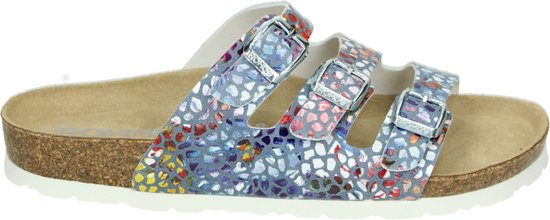 Rohde 5620 - Dames slippers - Kleur: Blauw - Maat: 38