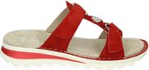 Ara 1247210 - Dames slippers - Kleur: Rood - Maat: 38