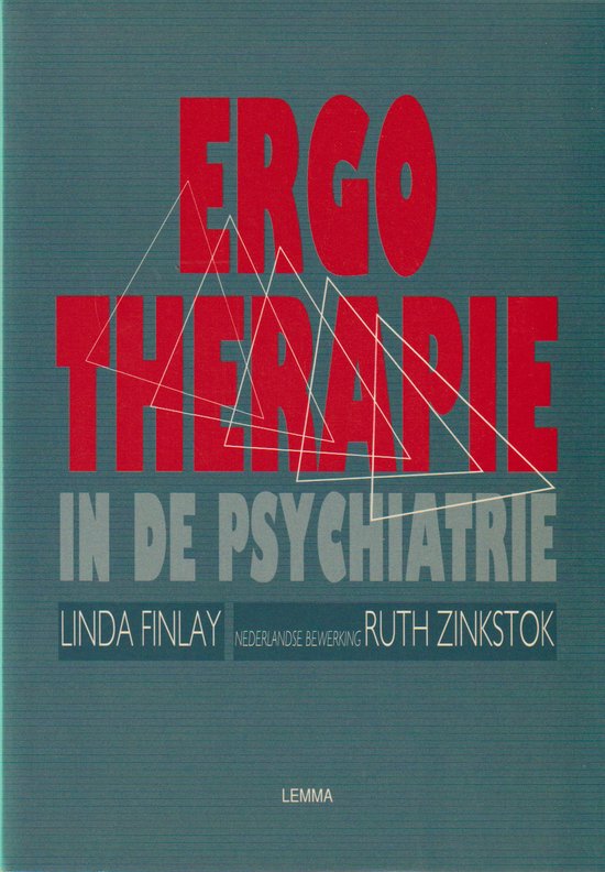 Ergotherapie in de psychiatrie - cover