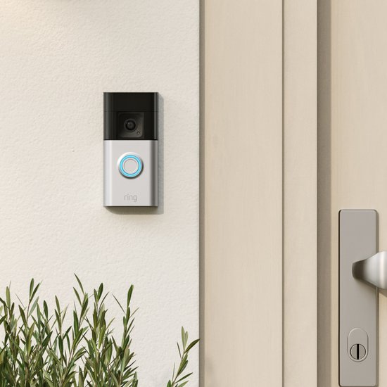 Ring Battery Video Doorbell Plus - slimme deurbel - top tot teen zicht - batterij - 1536p HD+ video