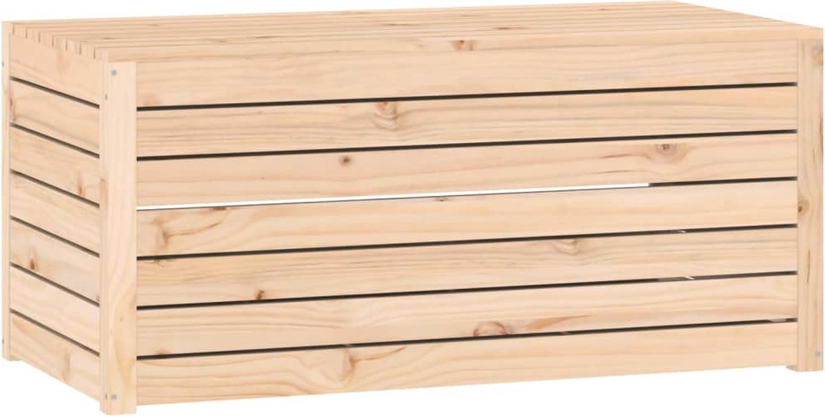 vidaXL - Tuinbox - 101x50,5x46,5 - cm - massief - grenenhout