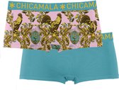 Chicamala Meisjes Boxershorts - 2 Pack - Maat 146/152 - Meisjes Onderbroeken