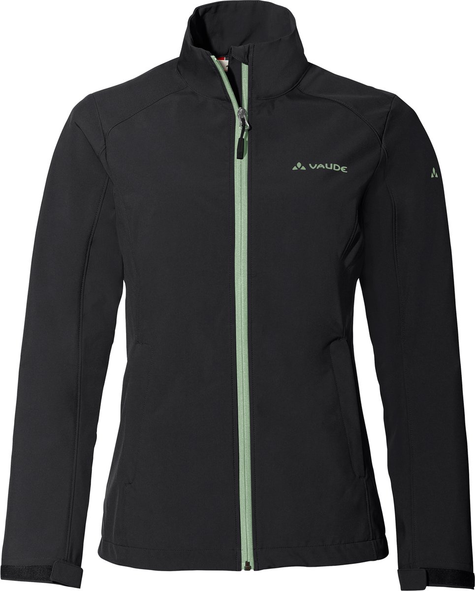 Vaude Women’s Hurricane Jacket IV Softshell Dames Zwart
