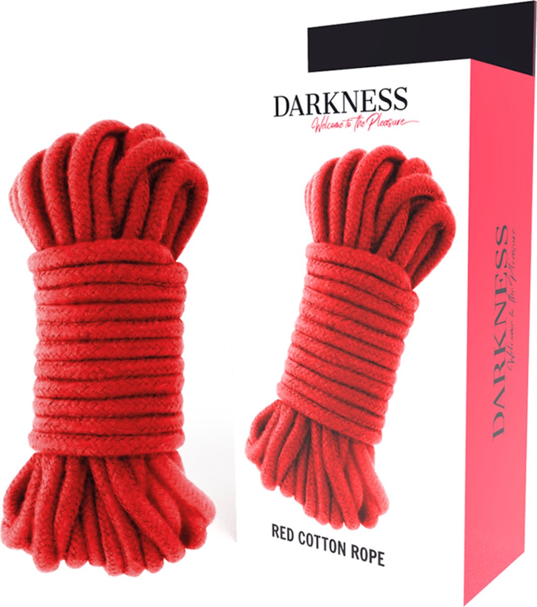 DARKNESS BONDAGE | Darkness Kinbaku Rope Red 10 M