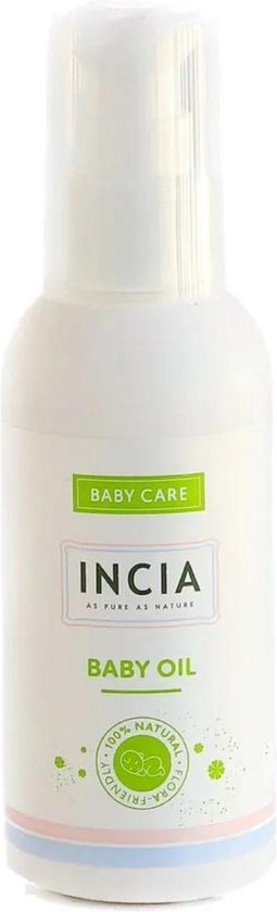 Incia Natuurlijke Baby olie - hydraterend en verzorgend - 110 ml - Vegan