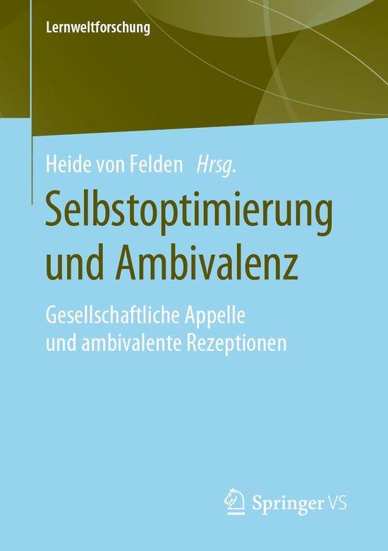Lernweltforschung31- Selbstoptimierung und Ambivalenz - cover