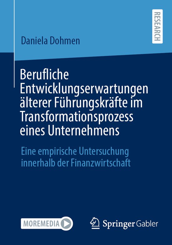 Berufliche Entwicklungserwartungen älterer Führungskräfte ... - cover