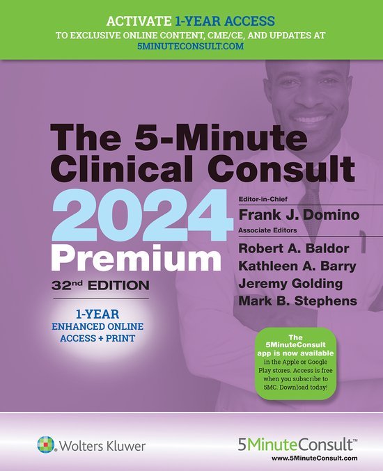 5Minute Clinical Consult 2024 Premium, Frank Domino 9781975211554