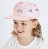 Meisjes Pet Regenboog - peuter - kleuter (2-5 jaar) - Petje kind