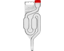Puurmaken waterslot slangmodel | 2-bel | wijnafsluiter