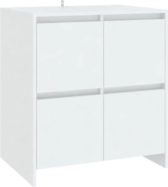 VidaXL Buffet Gris béton 70x41x75 cm Bois d'ingénierie 809741