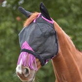 Weatherbeeta - Vliegenmasker Delux - Met Manen Uitsparing - Oren en Fransjes - Maat Pony