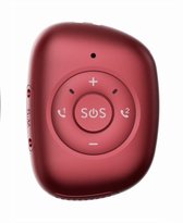 mijnSOS noodknop MS-V20 rood - Gps tracker - Seniorenalarm - Valdetectie
