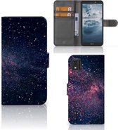 GSM Hoesje Nokia C2 2nd Edition Flip Cover Stars