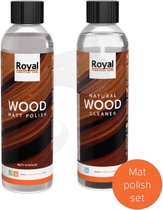 Matt polish set - royal furniture care wood care set - 2 x 250 ml