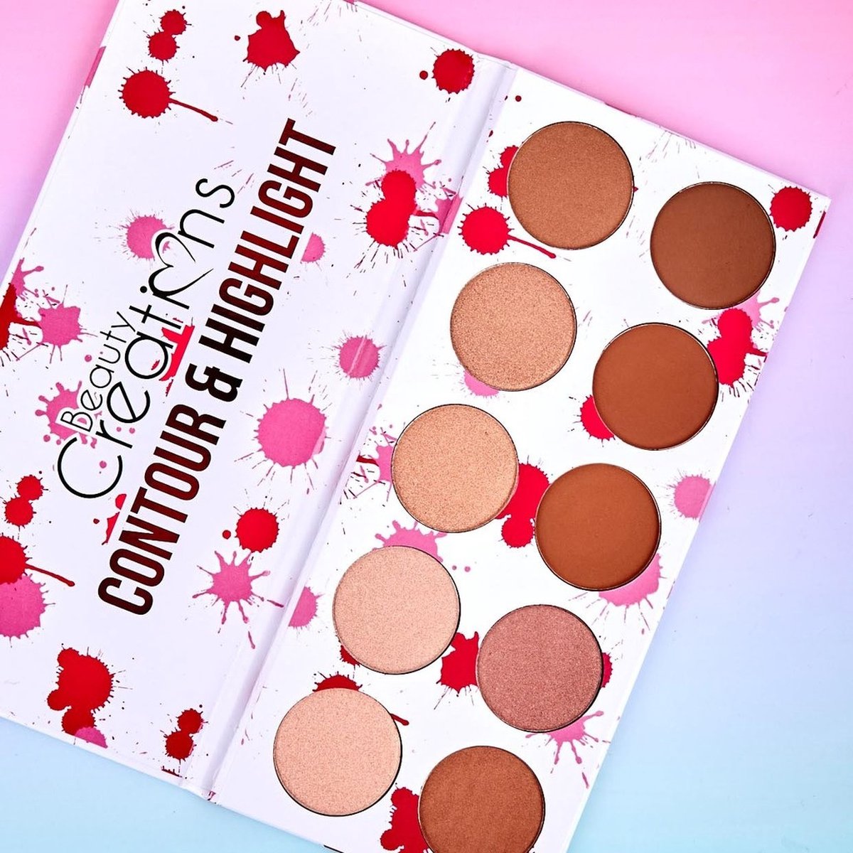 Beauty Creations - Contour & Highlight Palette - 10 kleuren Gezichtspalet