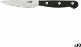 Peeler Knife Quid Professional Inox Chef Black Black Metal 9 cm (Pack 10x)