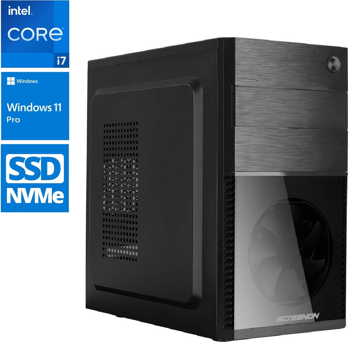 Intel Compleet PC | Intel Core i7 | 16 GB DDR4 | 1 TB SSD - NVMe ...