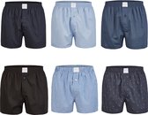 MG-1 Wide Boxers Men 6-Pack D629 Multipack - Taille L - Boxer ample homme