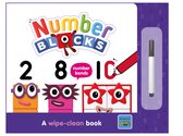 Numberblock Wipe Clean Titles- Numberblocks Number Bonds: A Wipe-Clean Book