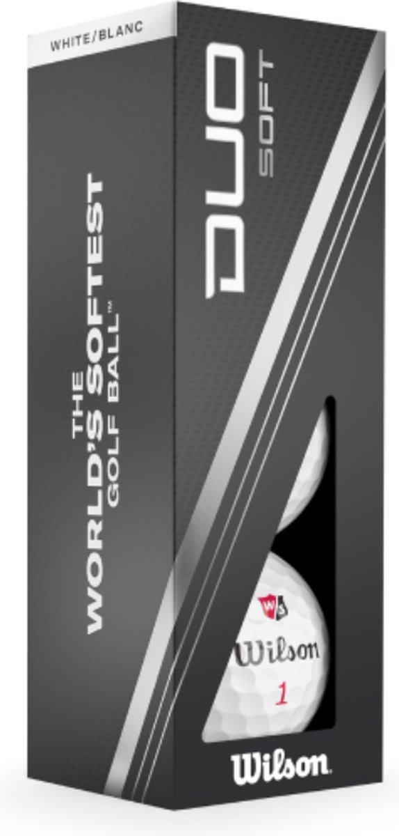 Wilson Staff DUO Soft Golfballen 2023 - Wit - 12 Stuks van Wilson Staff — afbeelding 5