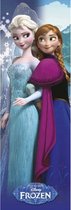 Frozen deurposter - Elsa - Disney - Tekenfilm - Anna - Olaf - 53 x 158 cm