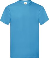 Lot de 2 t-shirts bleu Blauw Fruit of the Loom Taille Original M