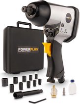 Powerplus POWAIR0010 Pneumatisch slagmoersleutel - Moersleutel met slagfunctie